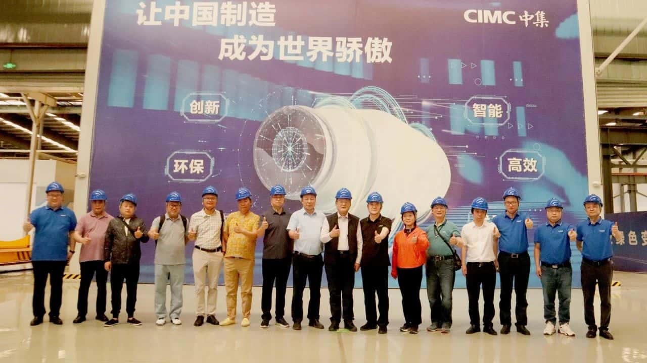 北京市住房和城乡建设委员会、北京节能和资源综合使用协会向导莅临中集车辆搅拌车营业集团考察 共话新能源