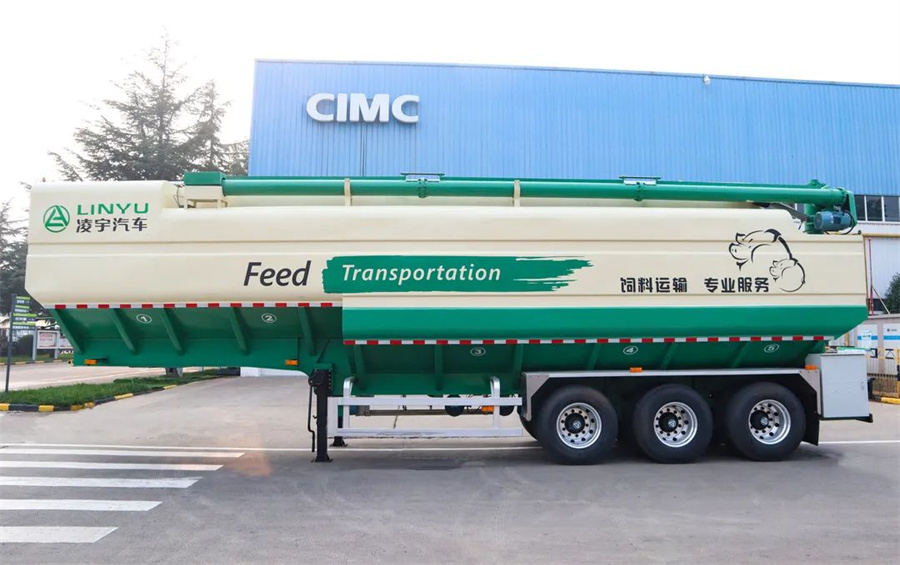 3915k1体育十年品牌值得信赖饲料运输半挂车的特点和优势都有哪些？